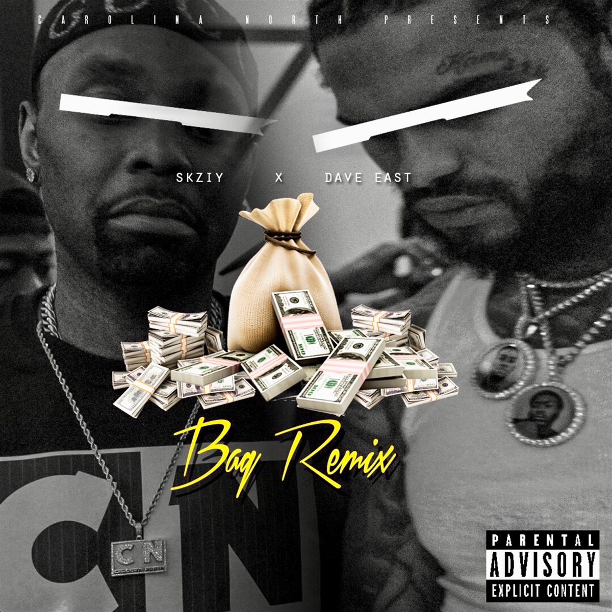 Bag (Remix) - Single by SKZIY & Dave East album cover