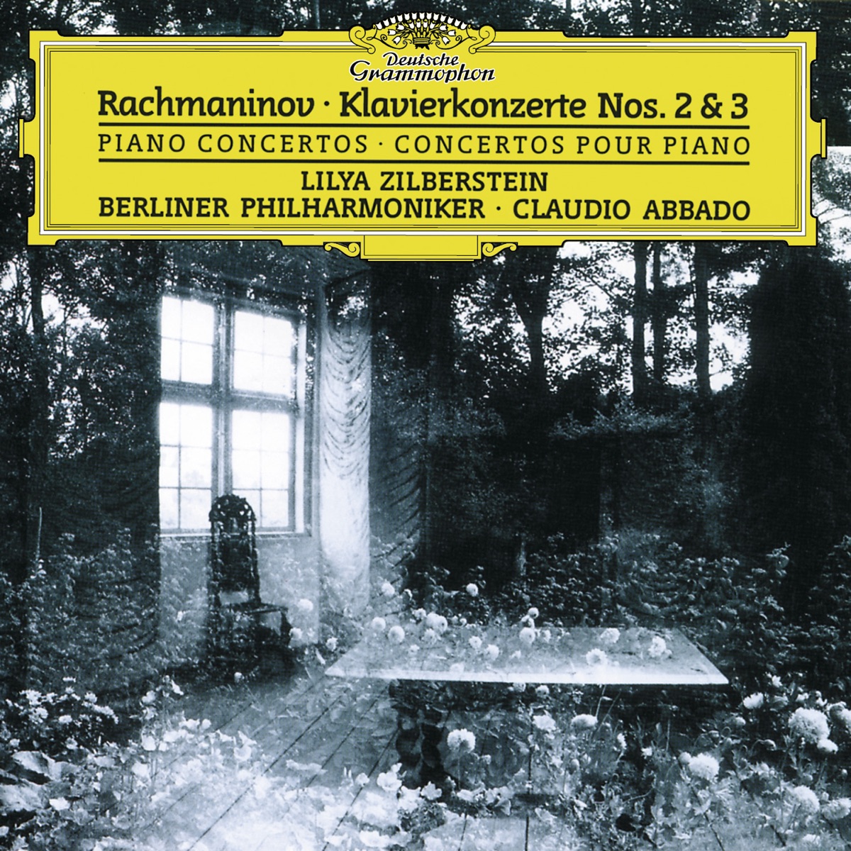 Rachmaninov: Piano Concertos Nos. 2 & 3 by Lilya Zilberstein, Berlin Philharmonic & Claudio Abbado album cover