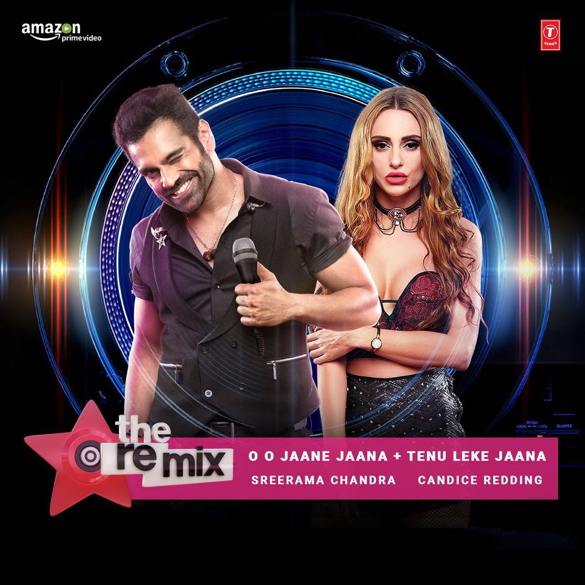 O O Jaane Jaana , Tenu Leke Jaana - The Remix (From "the Remix - Amazon Prime Original Episode 3") - Single by Sreerama Chandra & Candice Redding album cover