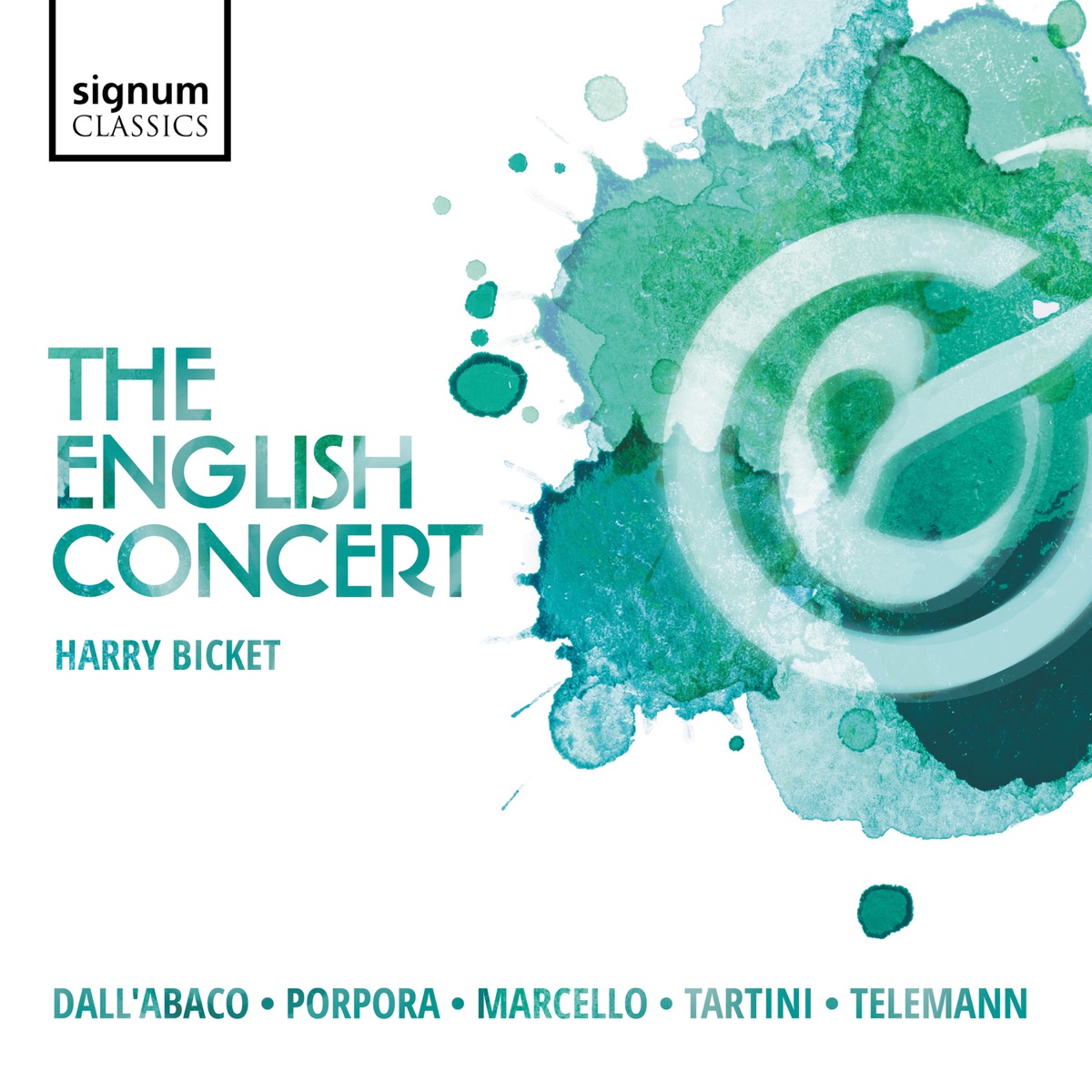 The English Concert: Dall'abaco, Porpora, Marcello, Tartini, Telemann by The English Concert & Harry Bicket album cover