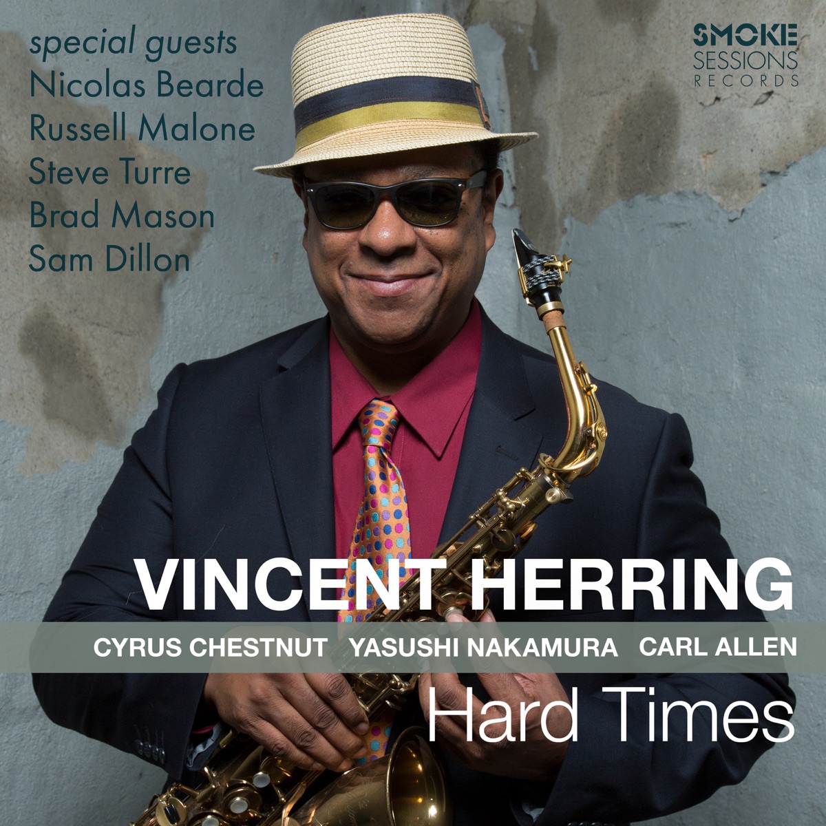 Hard Times by Vincent Herring album cover