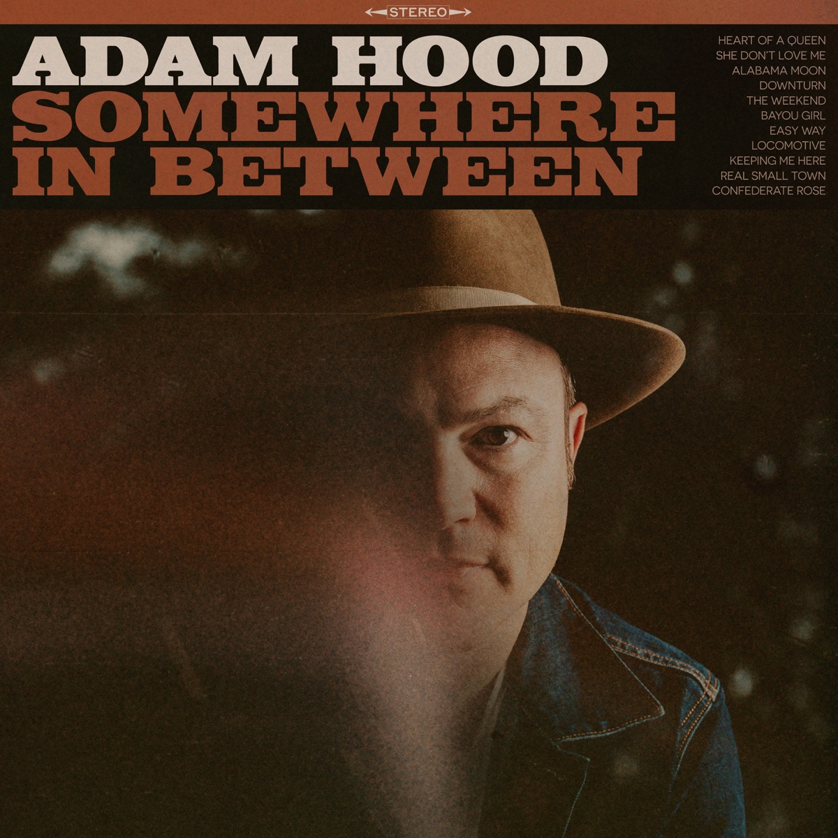 Somewhere in Between by Adam Hood album cover