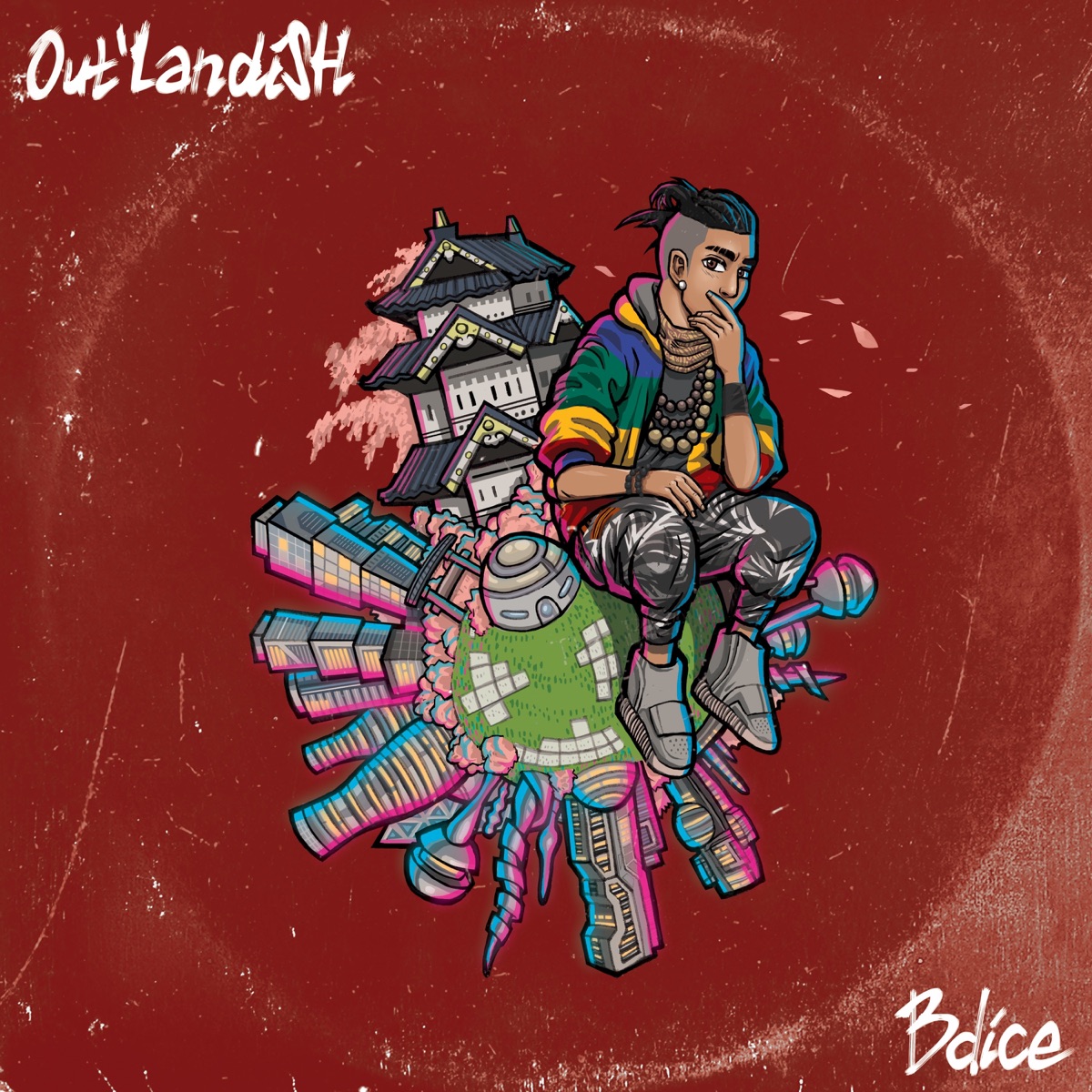 Outlandish by Bdice album cover