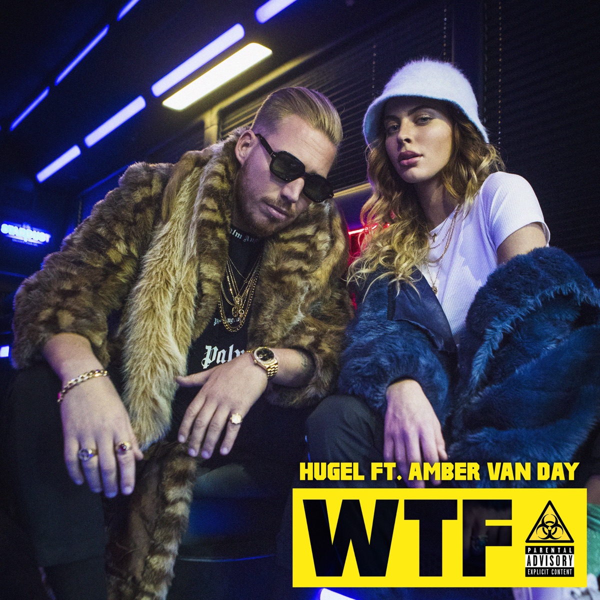 WTF (feat. Amber Van Day) - Single by HUGEL album cover
