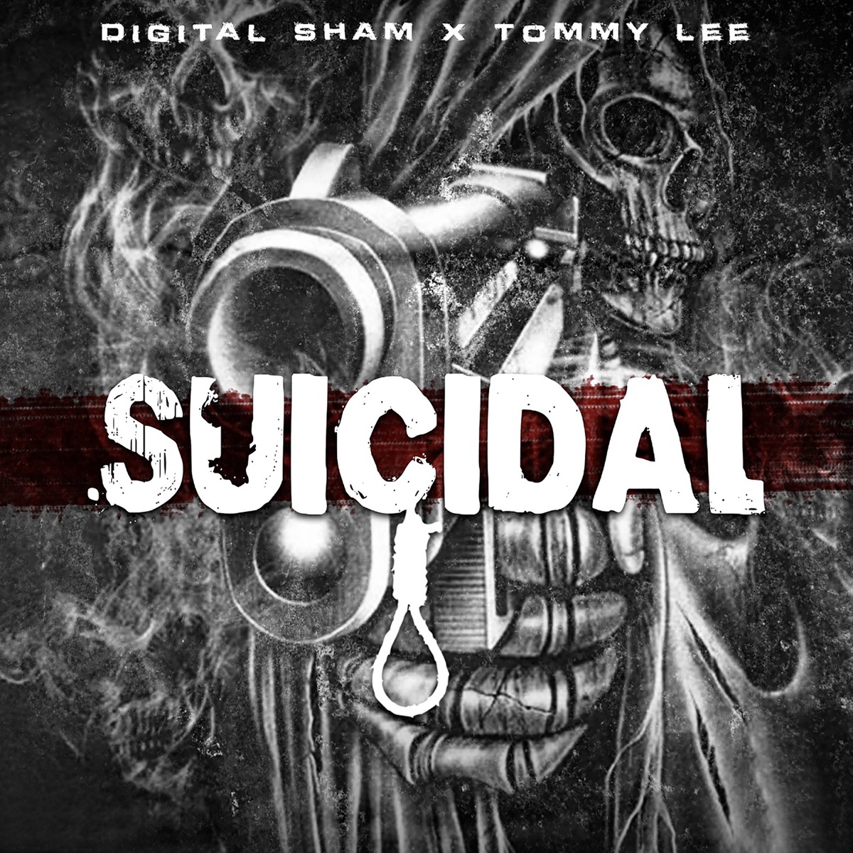 Suicidal - Single by Digital Sham & Tommy Lee Sparta album cover