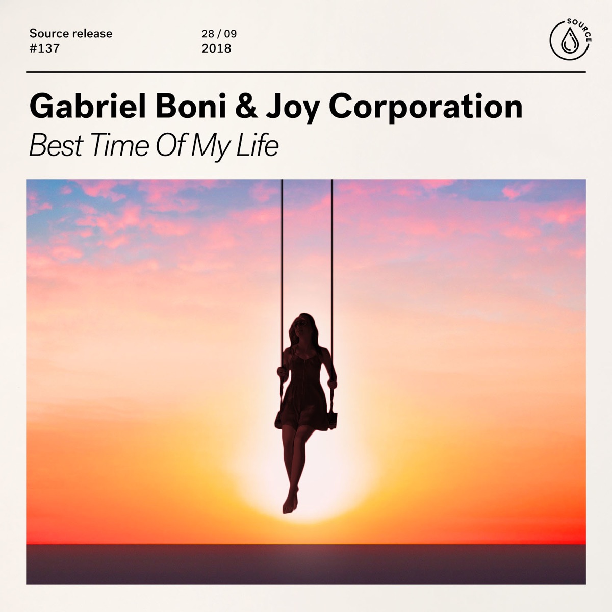 Best Time Of My Life - Single by Gabriel Boni & Joy Corporation album cover