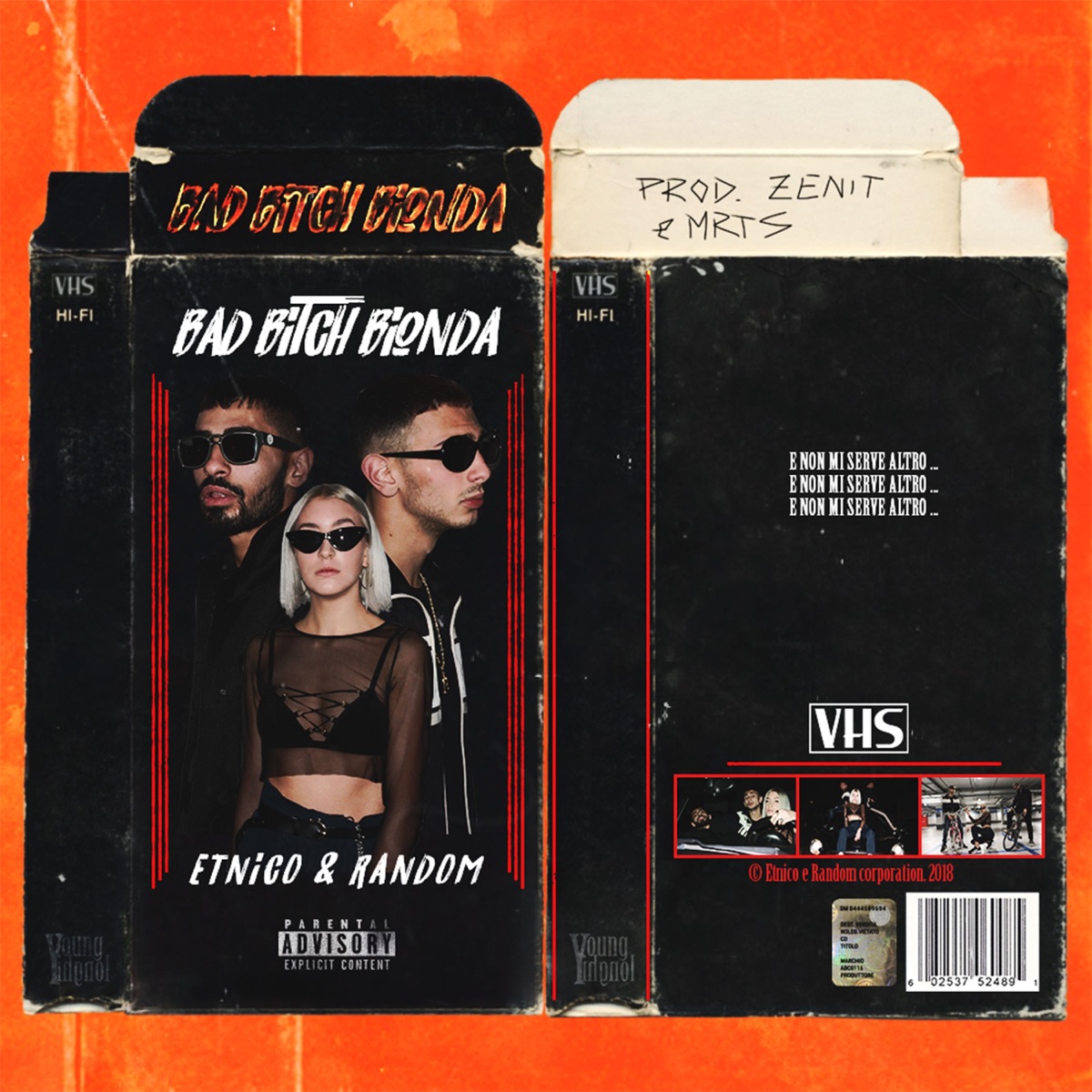 Bad Bitch bionda - Single by Etnico & Random album cover