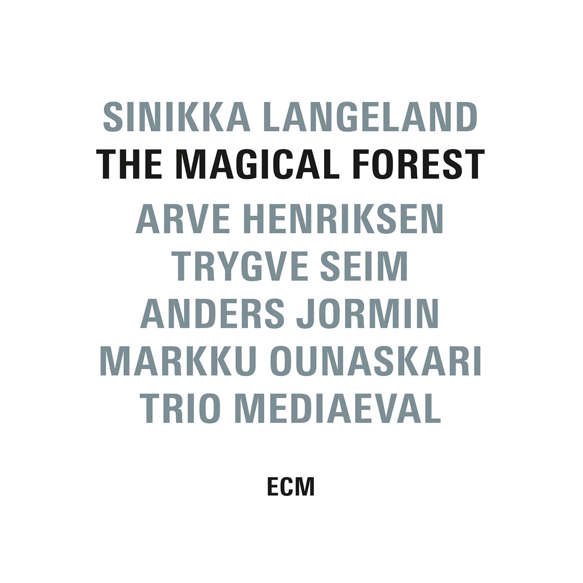 The Magical Forest by Sinikka Langeland & Trio Mediæval album cover