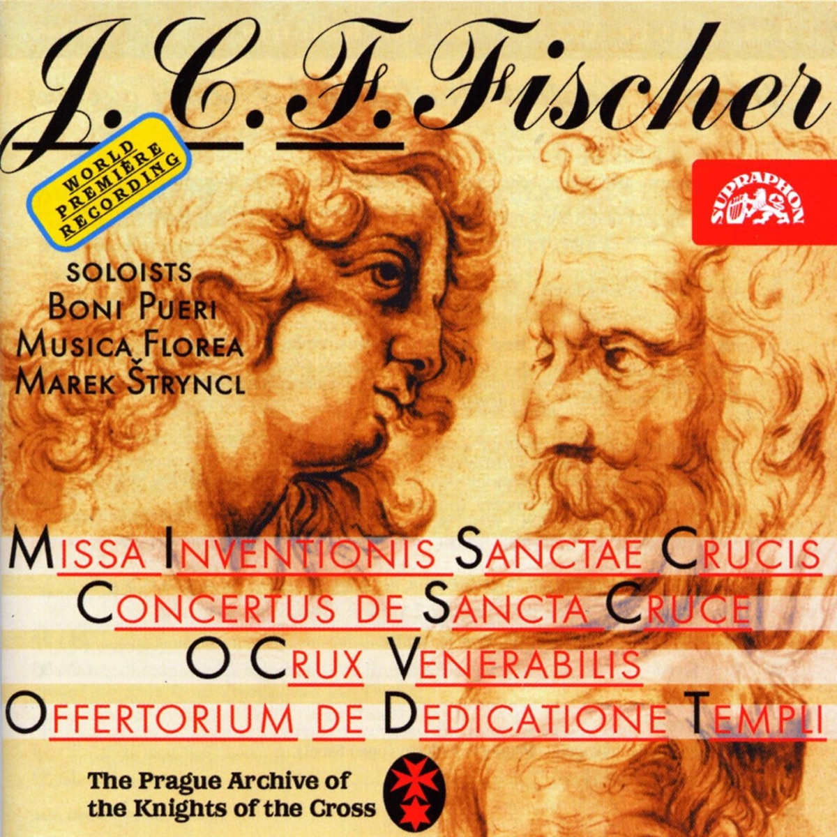 Fischer: Sacred Music by Anna Hlavenková, Markus Forster, Jaroslav Brezina, Michael Pospíšil, Gabriela Eibenová, Marek Stryncl, Pavel Horák, Musica Florea & Boni Pueri Czech Boys Choir album cover