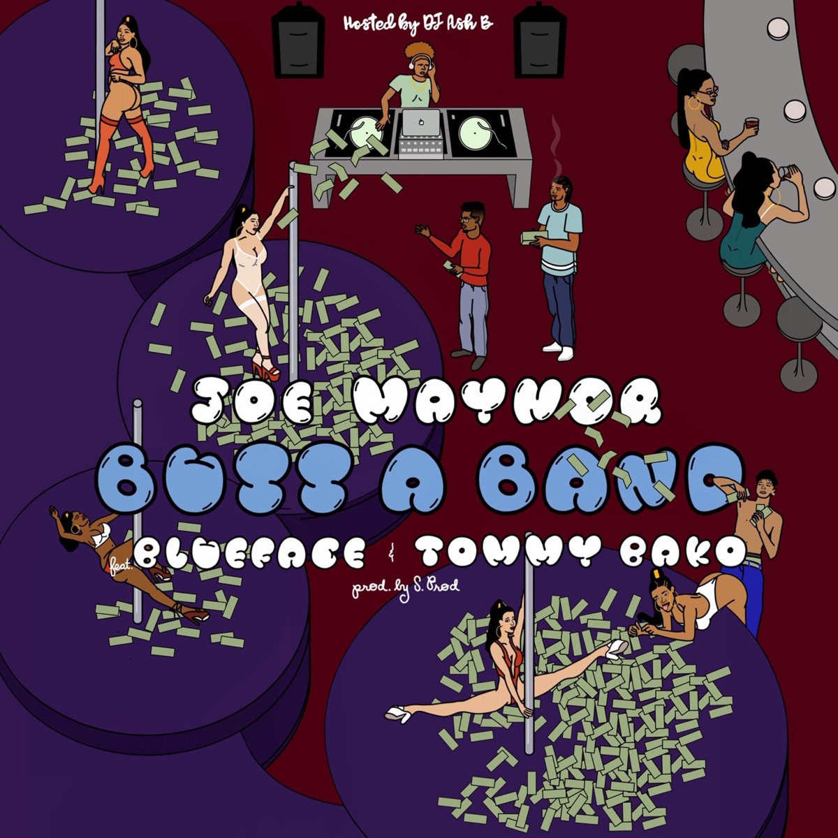 Buss a Band (feat. Tommy Bako & Blueface) - Single by Joe Maynor album cover