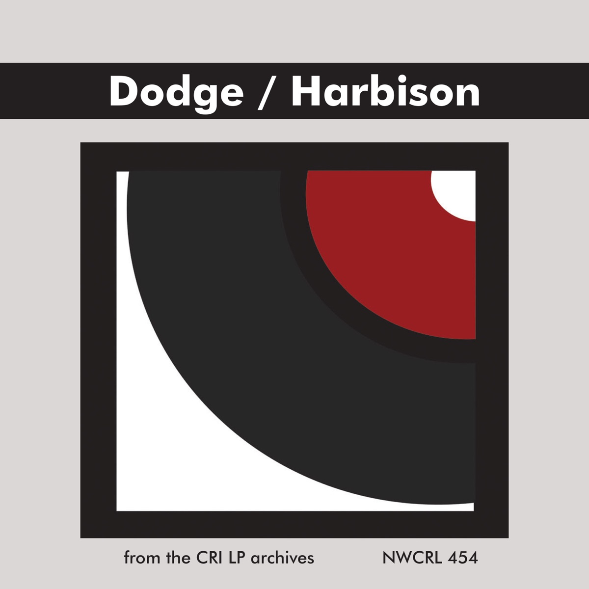 Charles Dodge: Cascando & John Harbison: Full Moon in March by Boston Musica Viva & Richard Pittman album cover