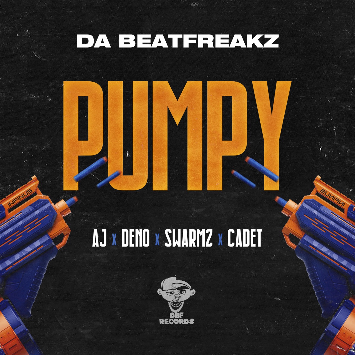 Pumpy (feat. AJ, Deno, Swarmz & Cadet) - Single by Da Beatfreakz album cover
