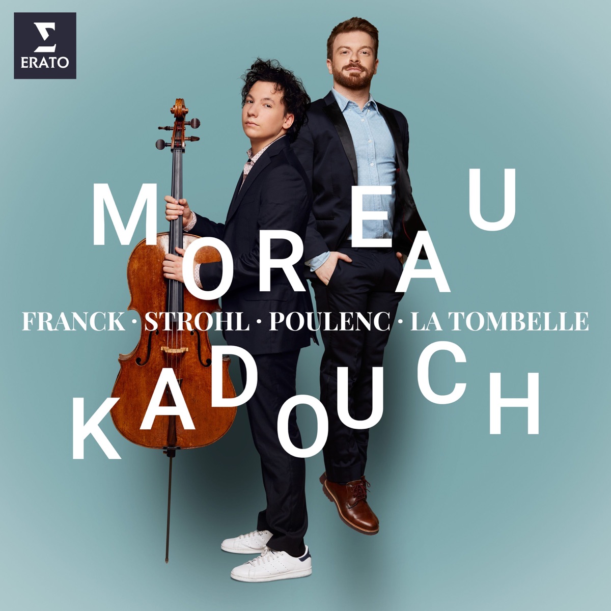 Franck, Poulenc & Strohl: Cello Sonatas by Edgar Moreau & David Kadouch album cover
