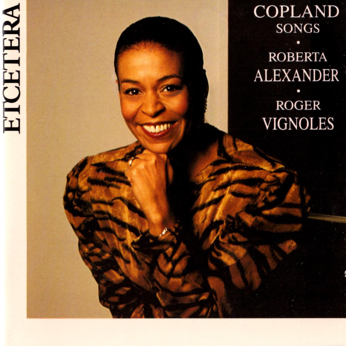 Copland: Songs by Roberta Alexander & Roger Vignoles album cover