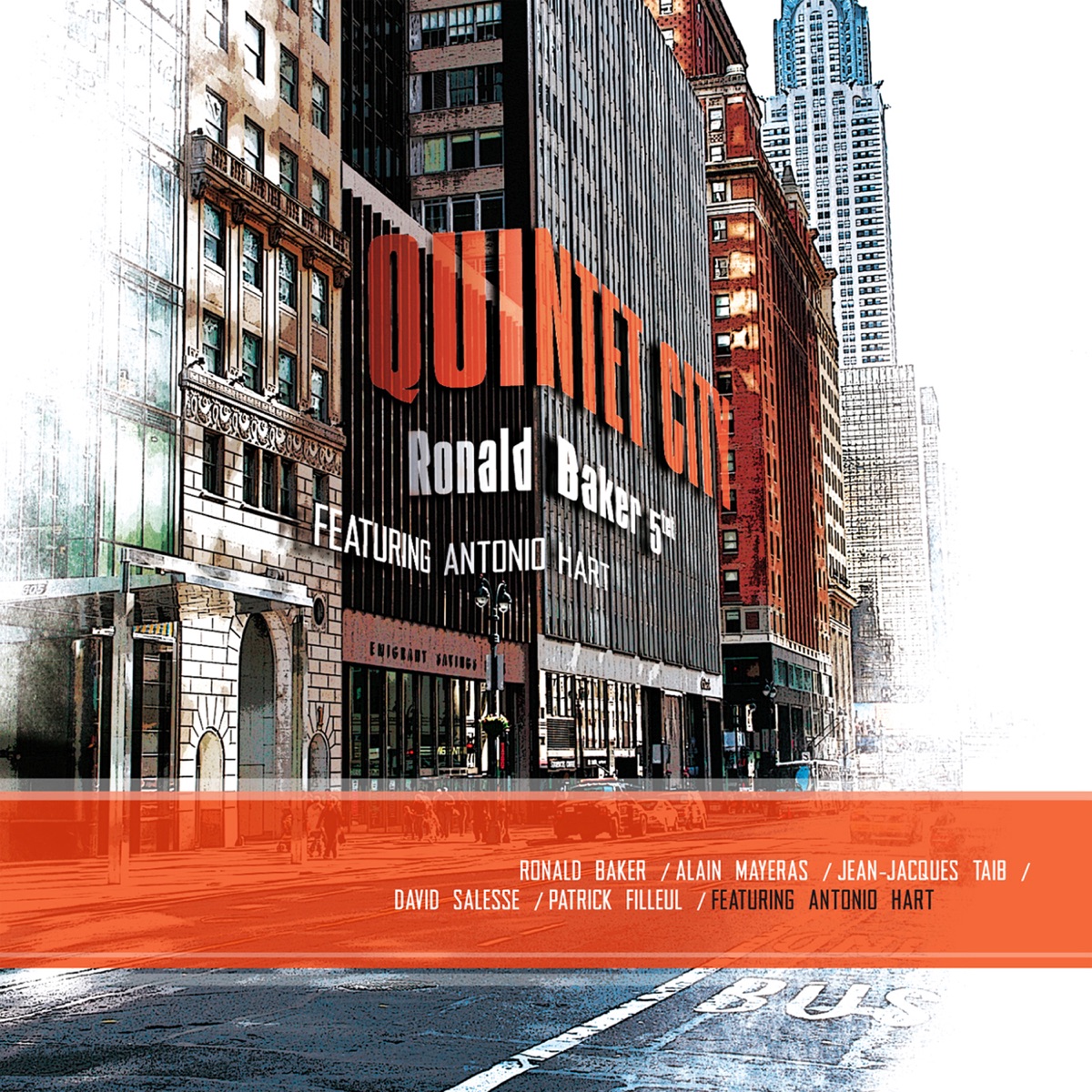 Quintet City (feat. Antonio Hart) by Ronald Baker Quintet album cover