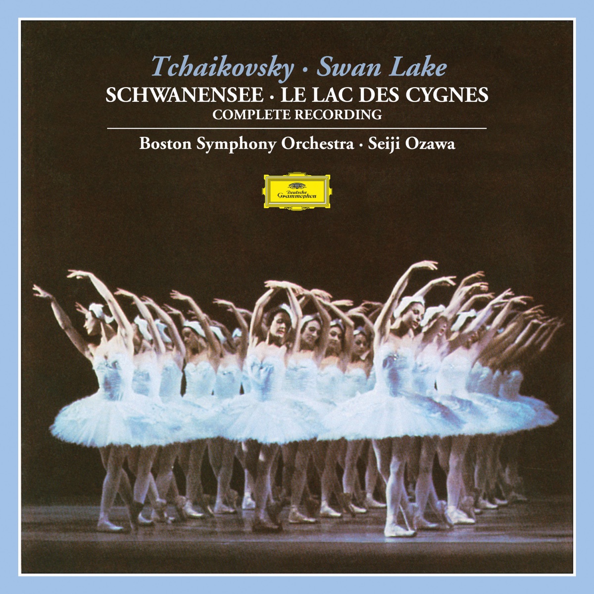 Tchaikovsky: Swan Lake, Op. 20, TH.12 by Boston Symphony Orchestra & Seiji Ozawa album cover
