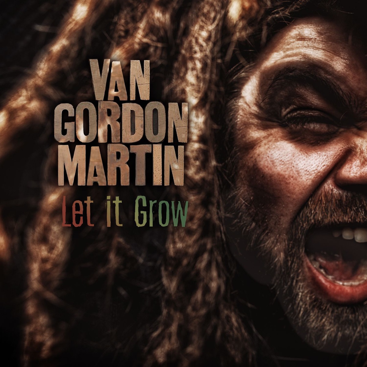Let It Grow by Van Gordon Martin album cover
