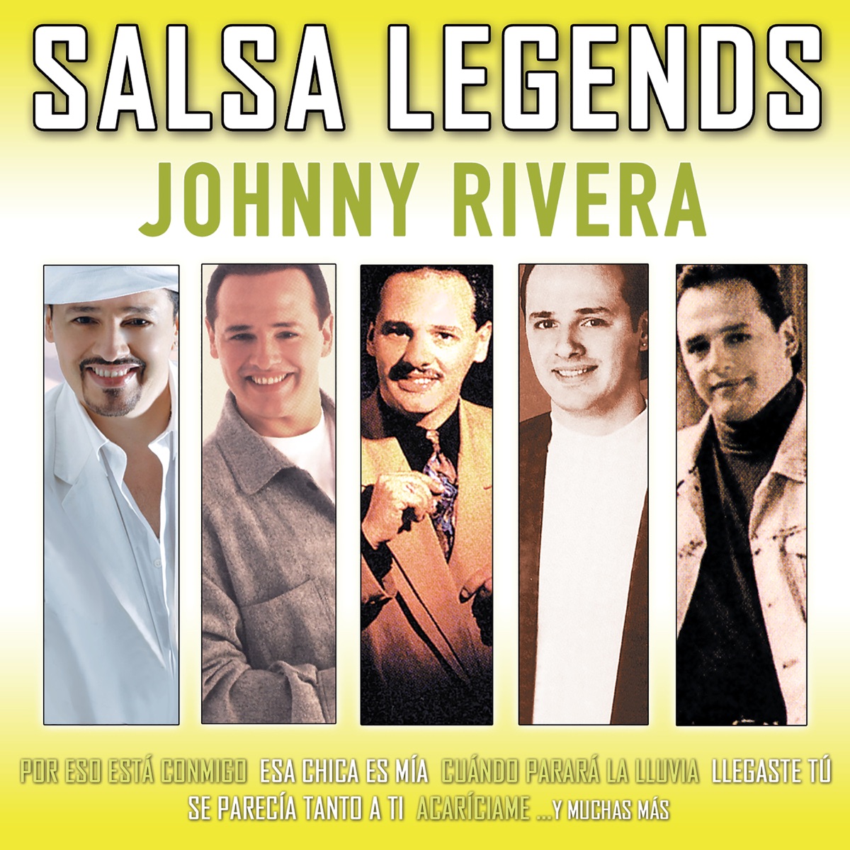 Salsa Legends by Johnny Rivera album cover