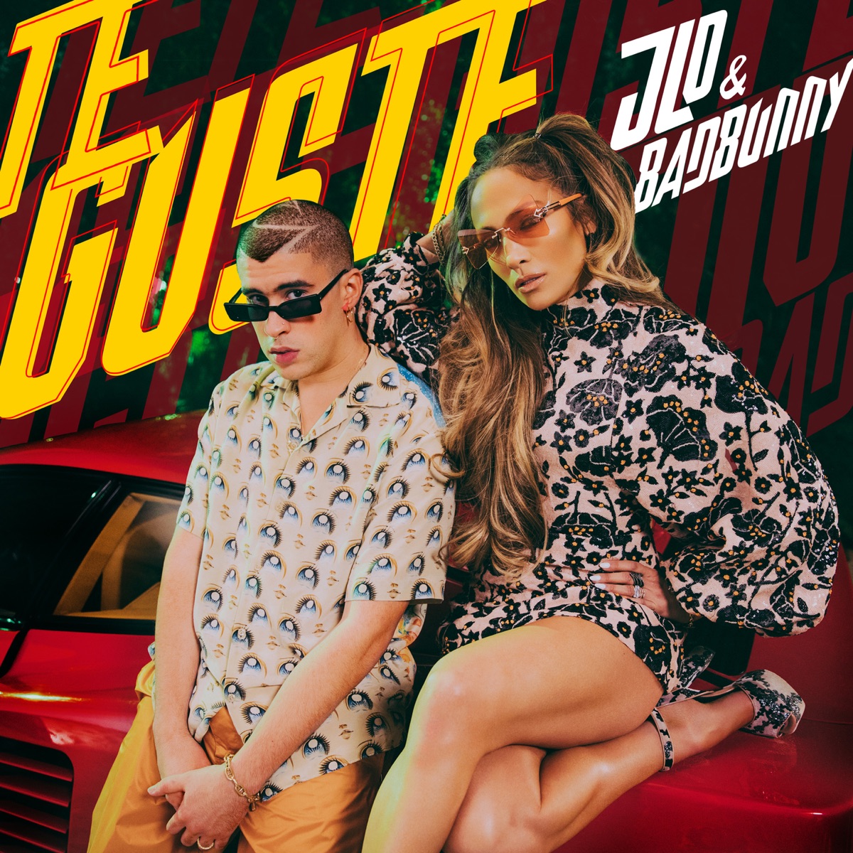 Te Gusté - Single by Jennifer Lopez & Bad Bunny album cover artwork