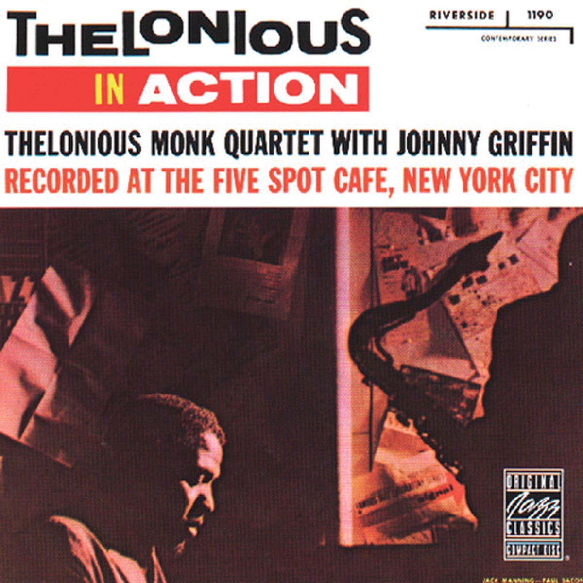 Thelonious In Action (Remastered) [Live] by Thelonious Monk Quartet album cover