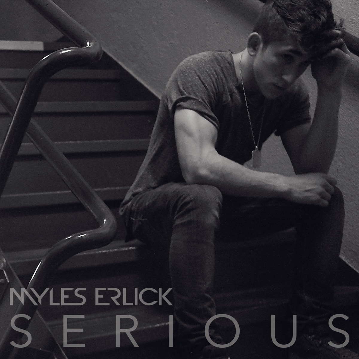 Serious - Single by Myles George album cover