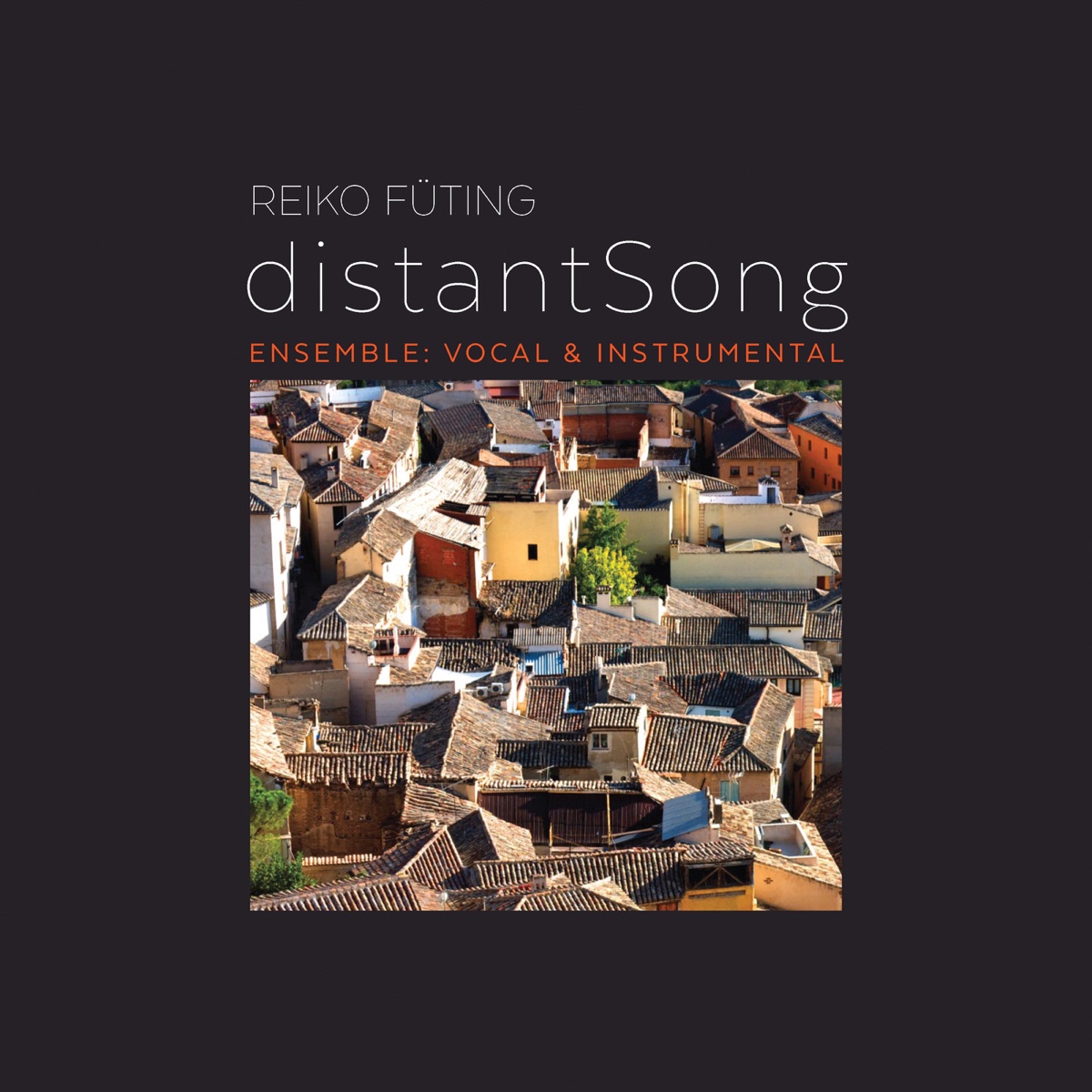 Reiko Füting: distant song by Oerknal, AuditivVokal Dresden, Art d'Echo & Loadbang album cover
