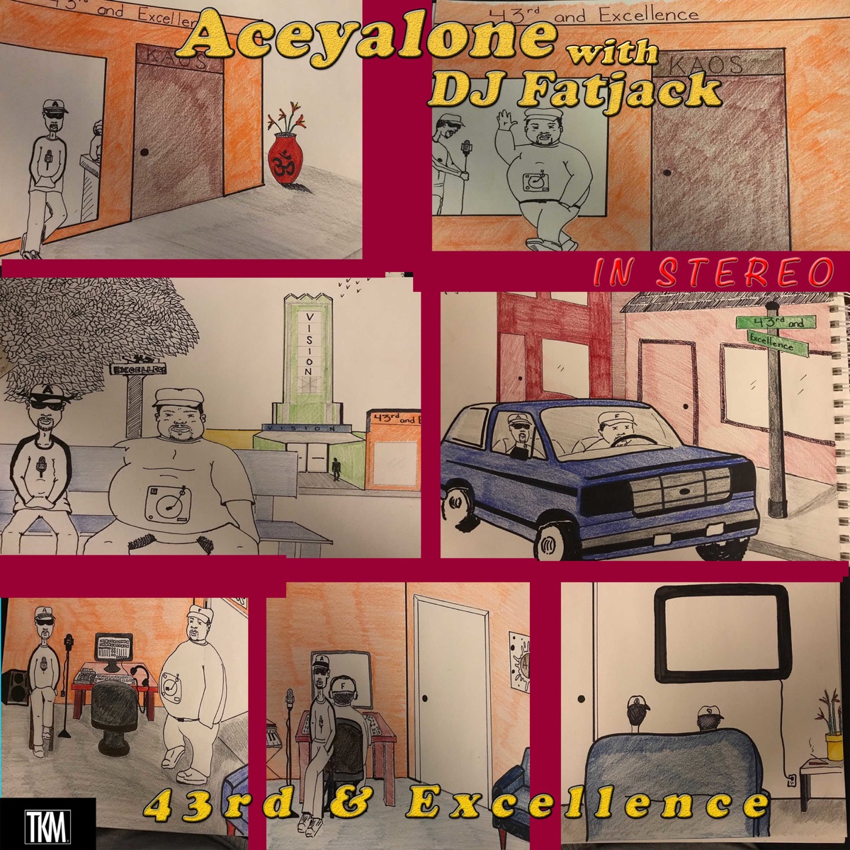 43rd & Excellence by Aceyalone & DJ Fat Jack album cover