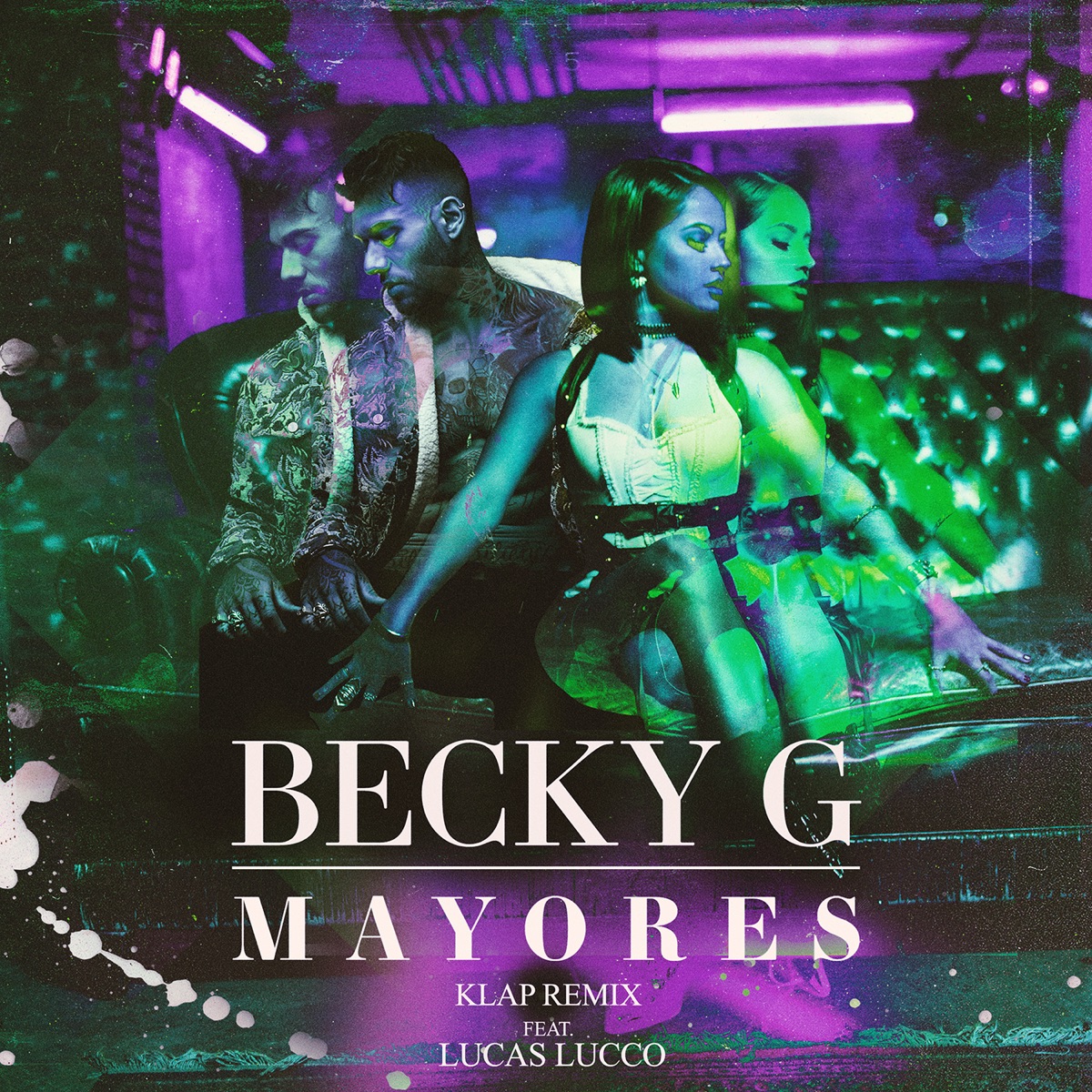 Mayores (KLAP Remix) [feat. Lucas Lucco] - Single by Becky G album cover