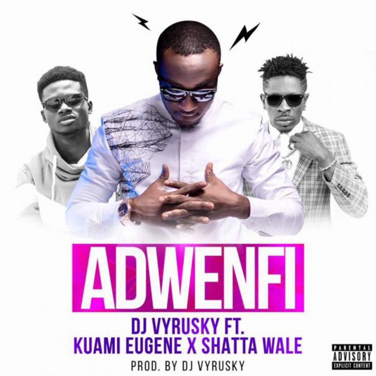 Adwenfi (feat. Shatta Wale & Kuami Eugene) - Single by DJ Vyrusky album cover