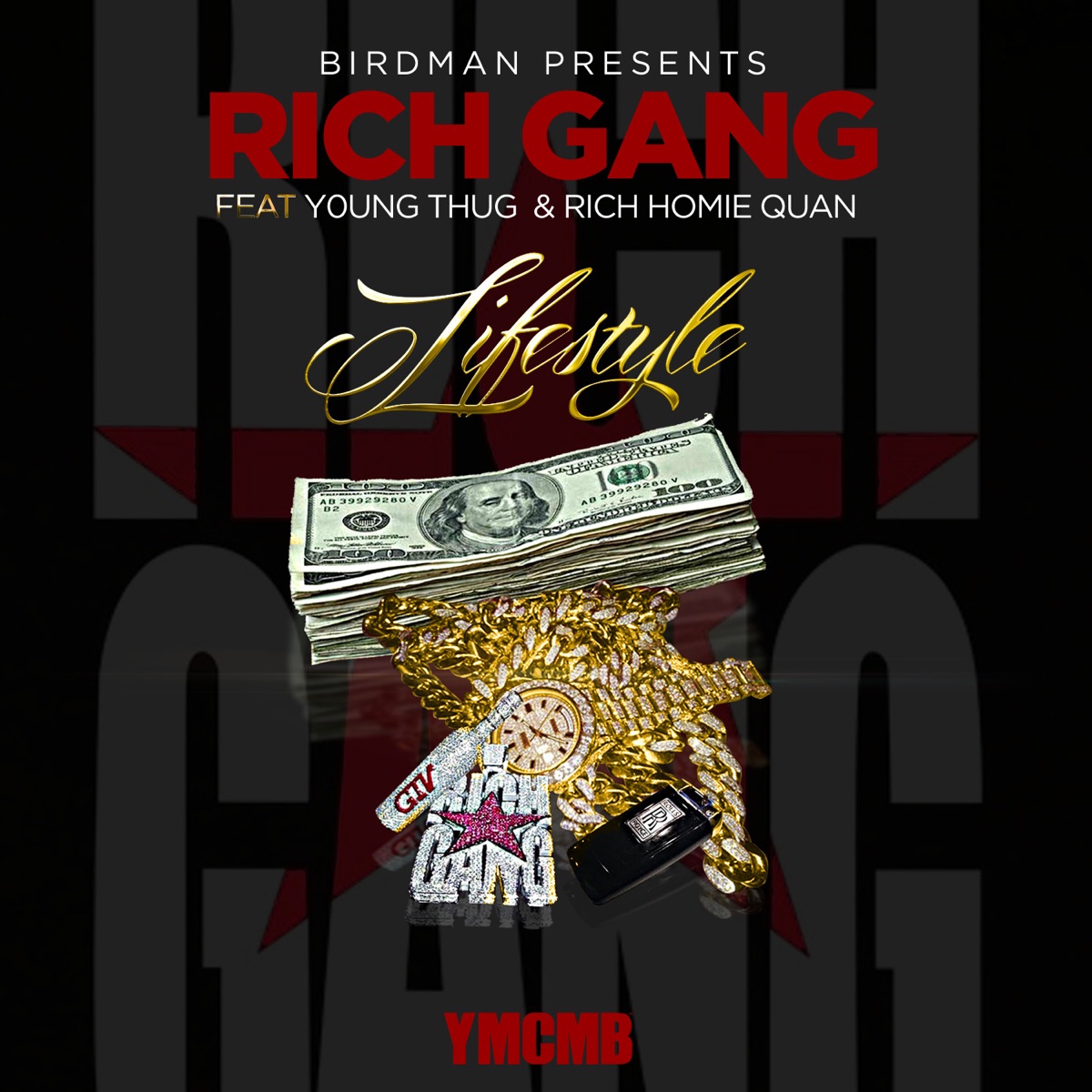 Lifestyle (feat. Young Thug & Rich Homie Quan) - Single by Rich Gang album cover