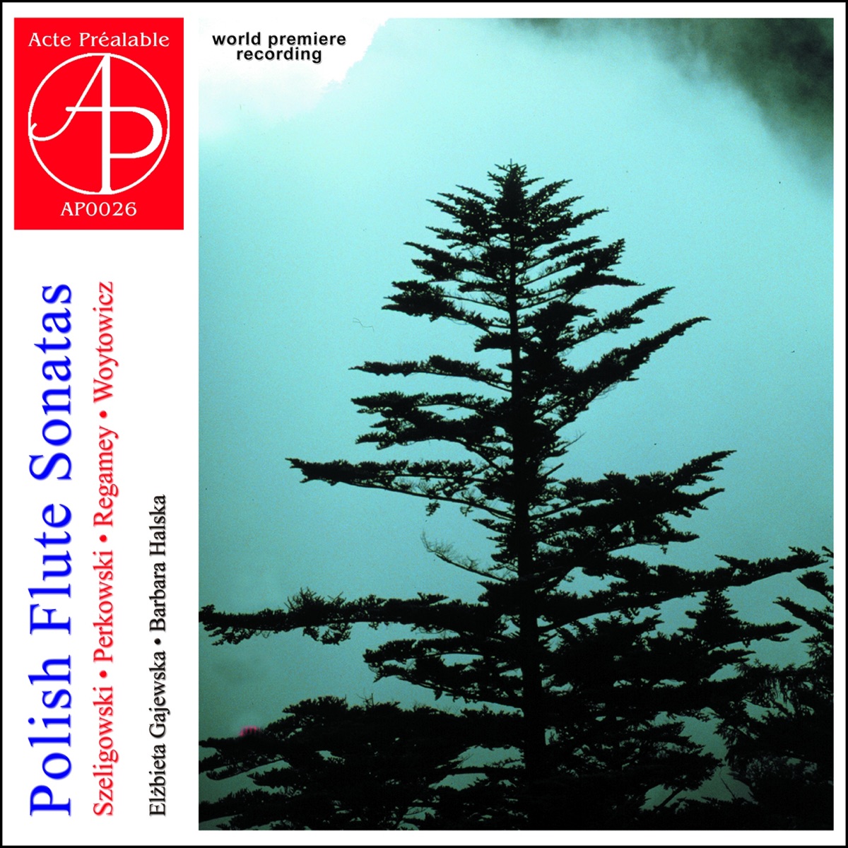Polish Flute Sonatas (World Premiere Recording) by Elzbieta Gajewska & Barbara Halska album cover
