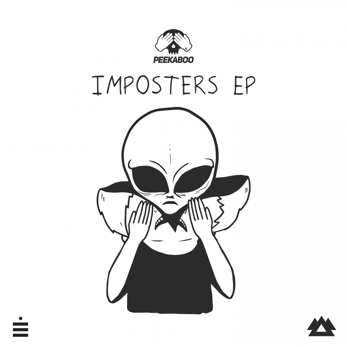 Imposters EP by PEEKABOO album cover