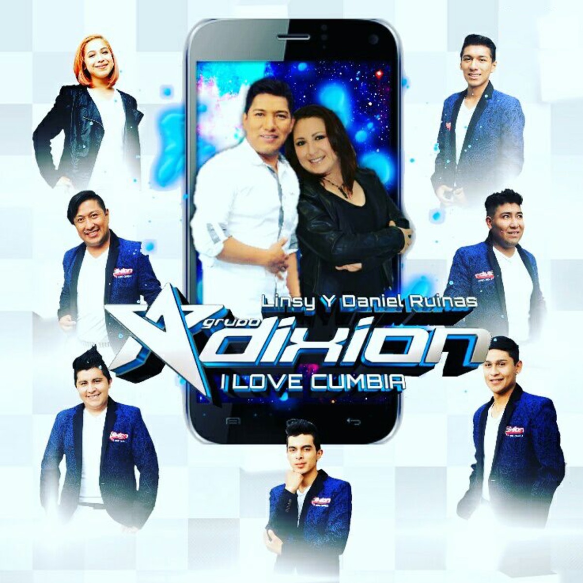 Mis Dias sin Ti - Single by Grupo Adixion I Love Cumbia album cover