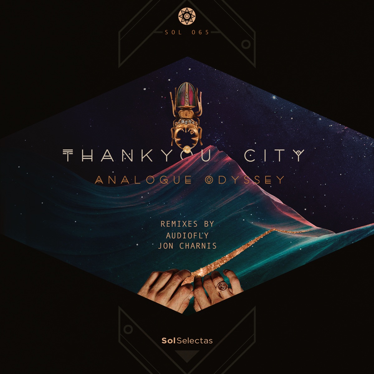 Analogue Odyssey by Audiofly, Jon Charnis & Thankyou city album cover