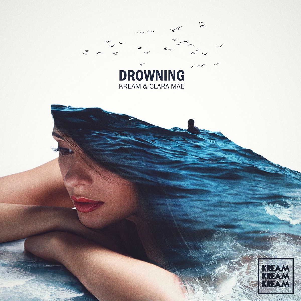 Drowning - Single by KREAM & Clara Mae album cover