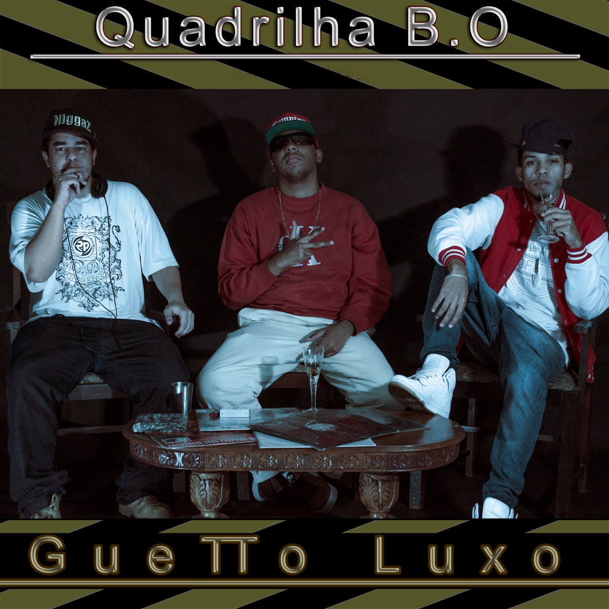 Guetto Luxo by Quadrilha B.O album cover