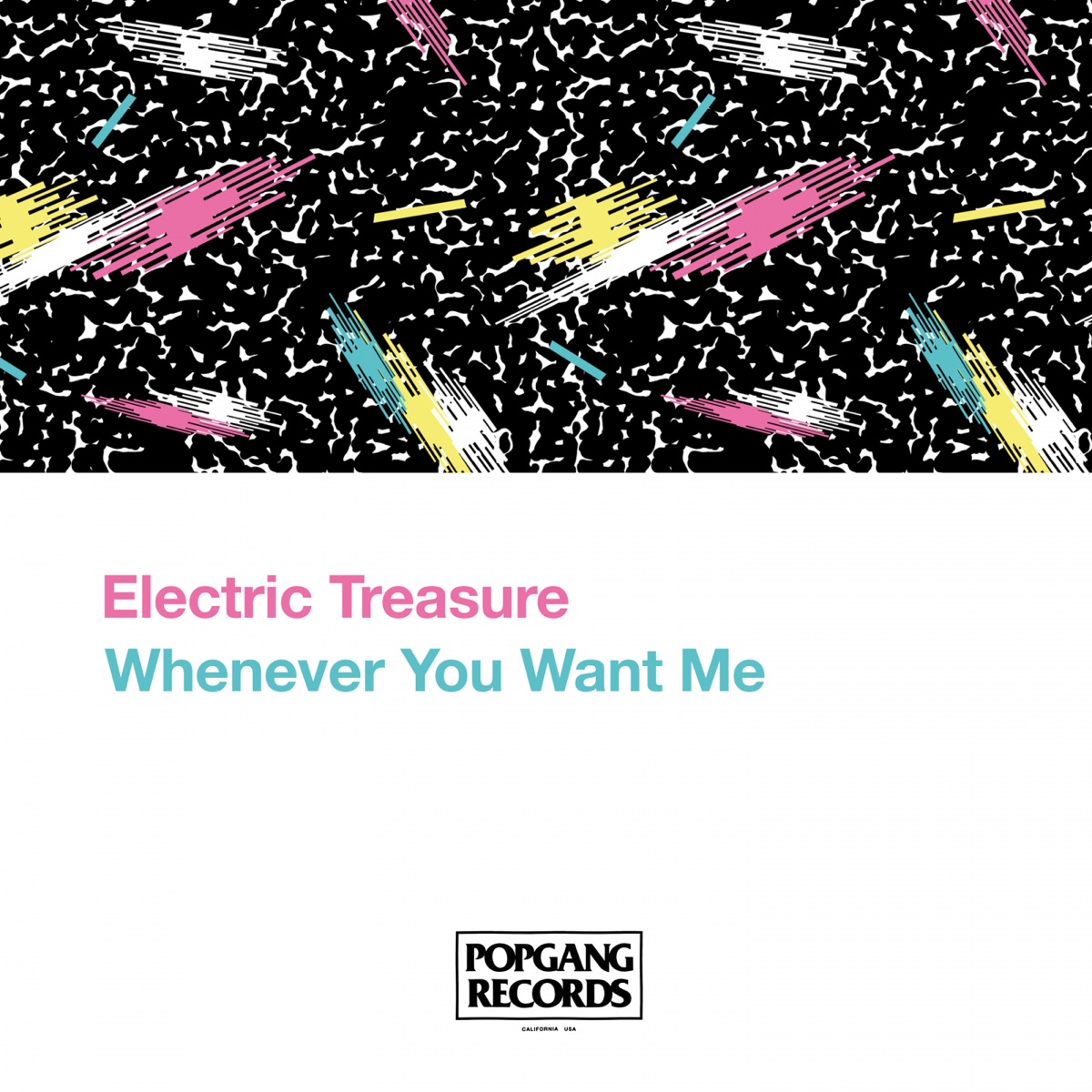 Whenever You Want Me - Single by Electric Treasure album cover