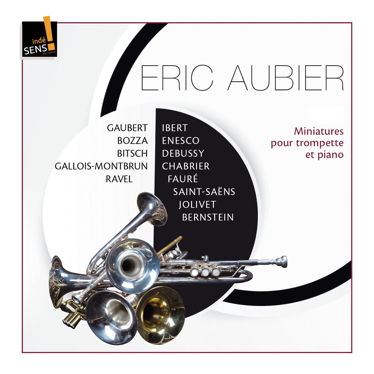 Miniatures pour trompette et piano by Pascal Gallet, Eric Aubier, Pascal Godard, Angéline Pondepeyre & Hiroshi Nagao album cover