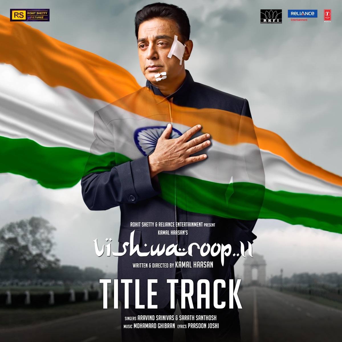 Vishwaroop II (Title Track) [From "Vishwaroop II"] - Single by Aravind Srinivas, Sarath Santhosh & Ghibran album cover