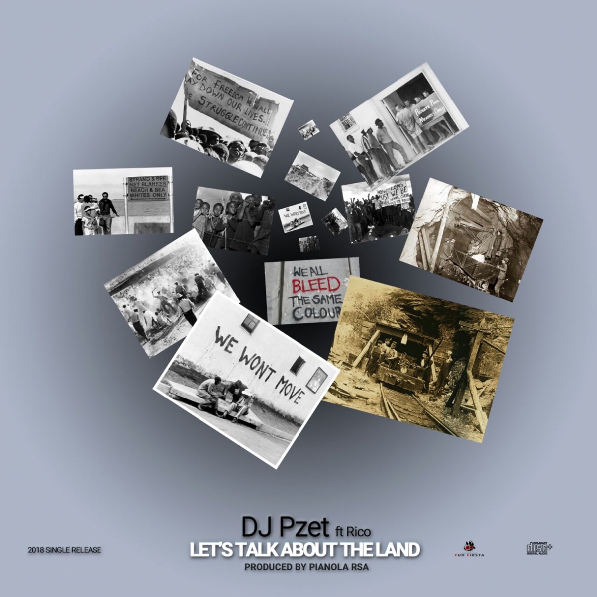Let's Talk About the Land (feat. Rico) - Single by Dj Pzet album cover