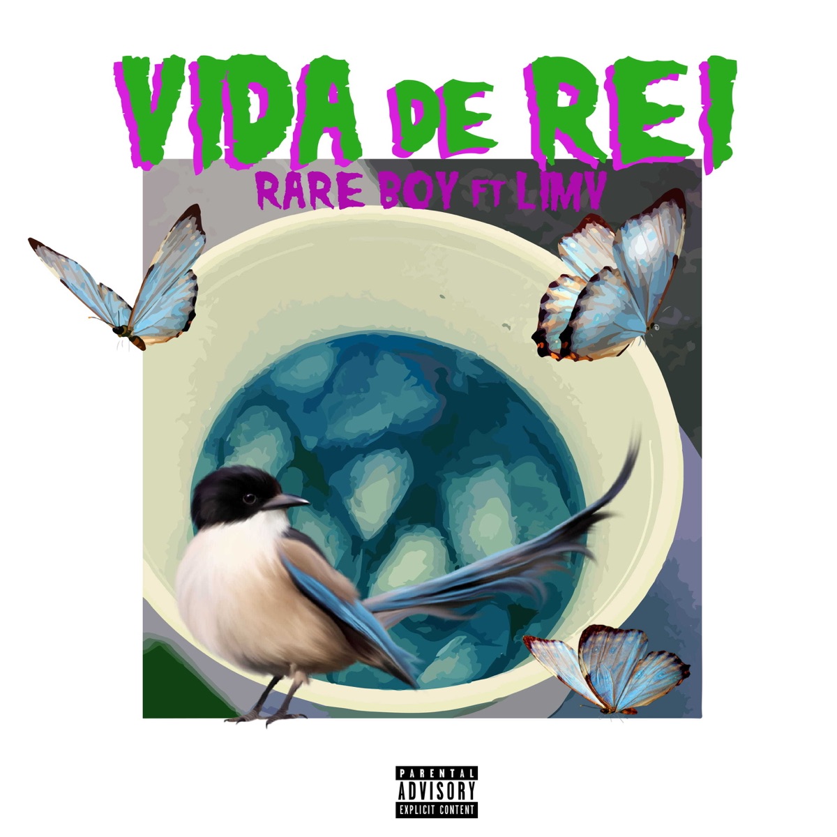 Vida de Rei (feat. limv) - Single by Rare Boy album cover