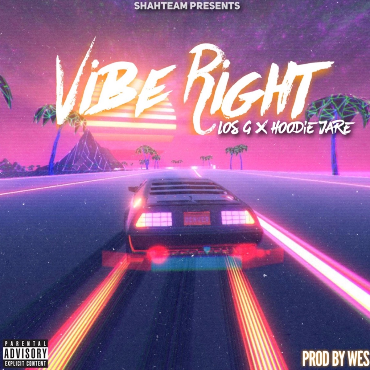 Vibe Right (feat. Hoodie Jare & Los-G) - Single by ShahTeam album cover