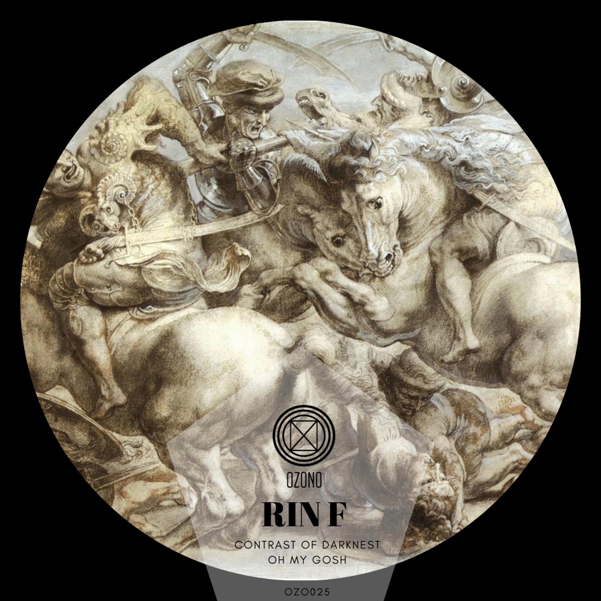 Contrast of Darknest, Oh my Gosh - Single by Rin F album cover
