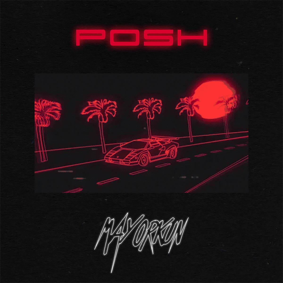 Posh - Single by Mayorkun album cover
