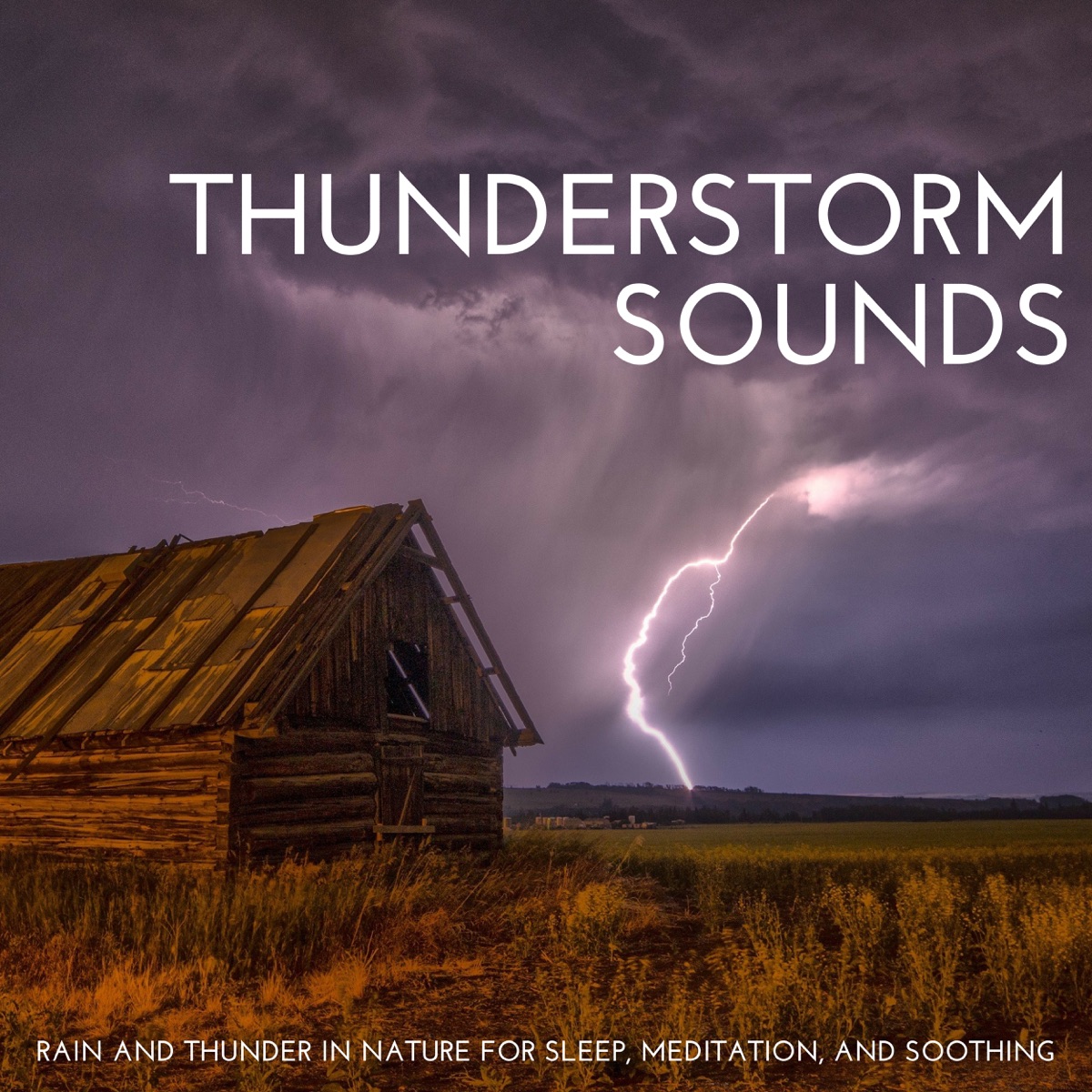 Thunderstorm Sounds: Rain and Thunder in Nature for Sleep, Meditation, And Soothing by SleepTherapy album cover artwork