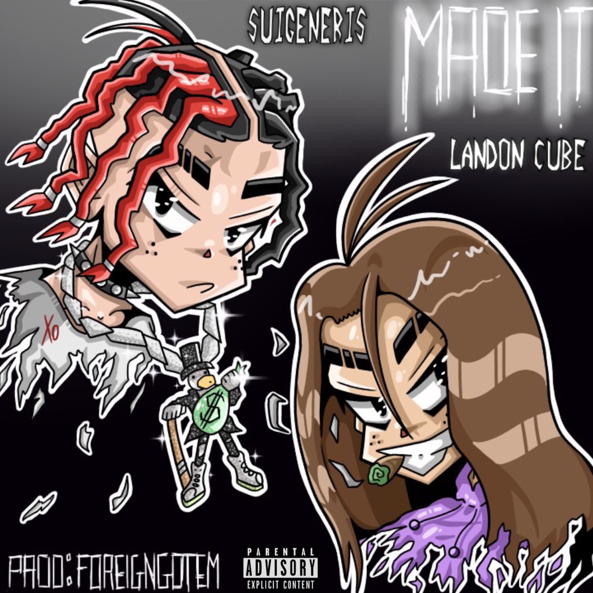 Made It - Single by Suigeneris & Landon Cube album cover