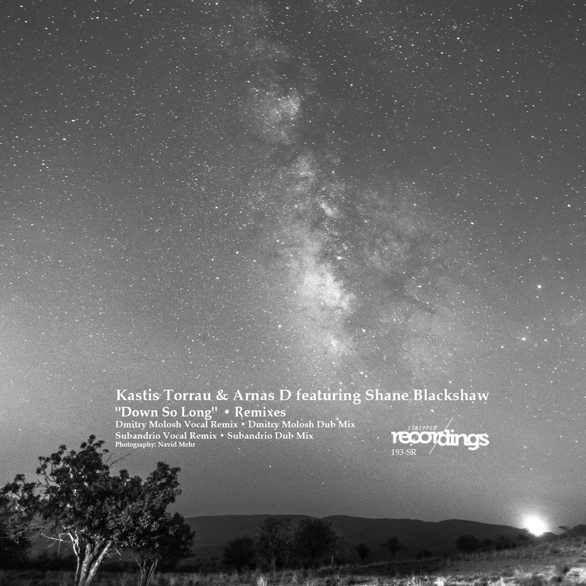 Down So Long (featuring Shane Blackshaw) by Kastis Torrau, Arnas D & Shane Blackshaw album cover