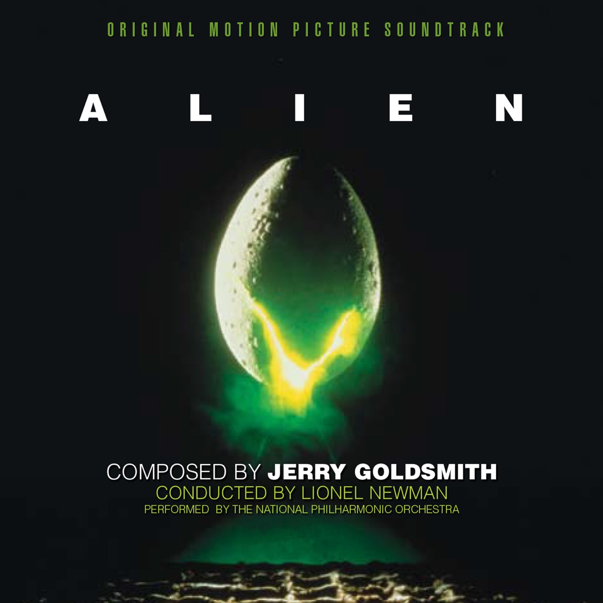 Alien (Original Motion Picture Soundtrack) by Jerry Goldsmith album cover