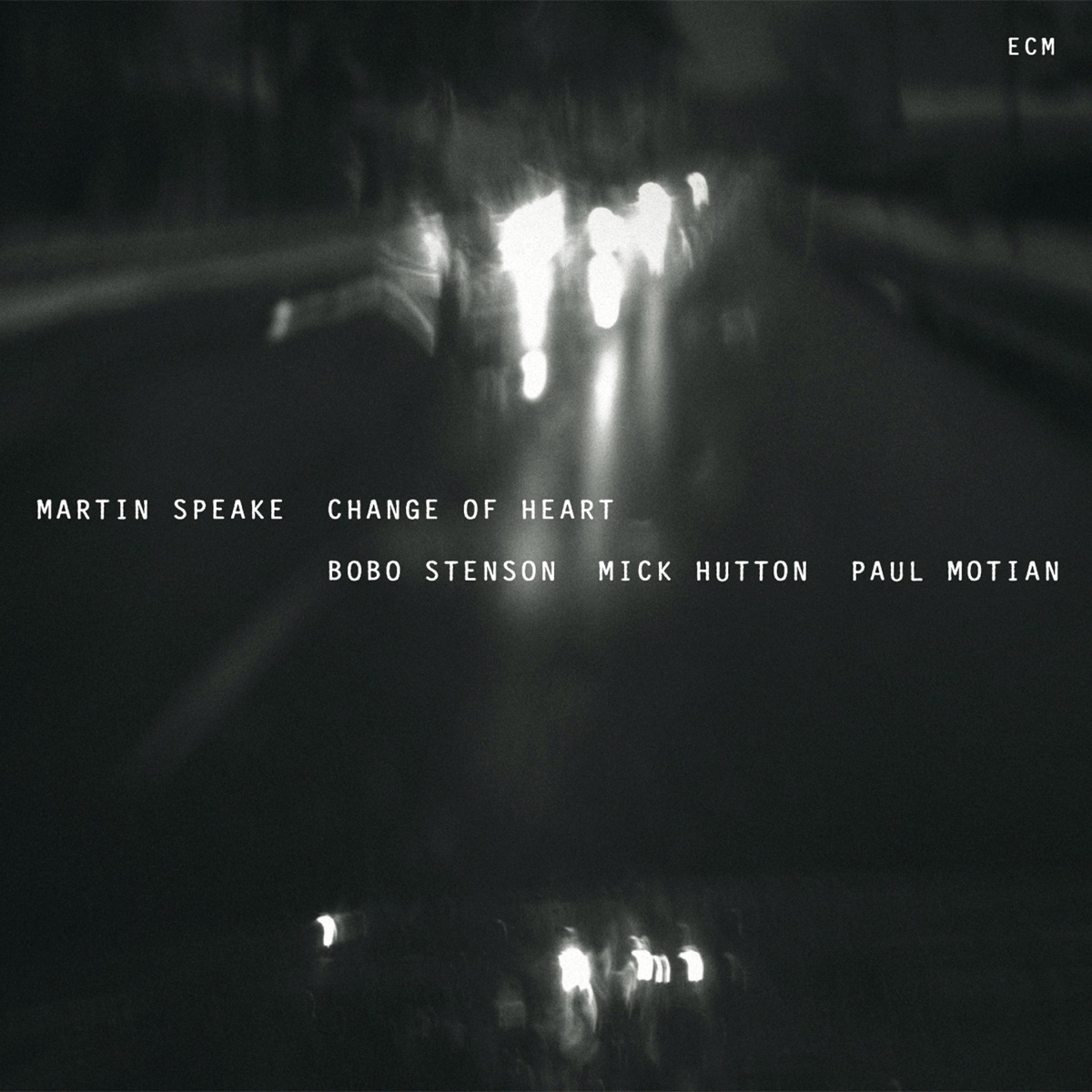 Change of Heart (with Bobo Stenson, Mick Hutton & Paul Motian) by Martin Speake album cover