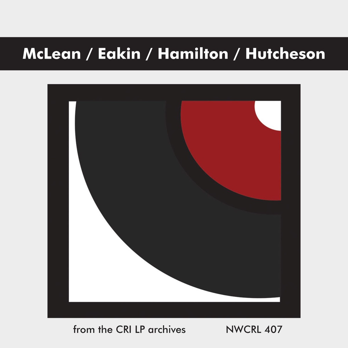 McLean / Eakin / Hamilton / Hutcheson: Piano Works by David Burge & Lois Svard Burge album cover
